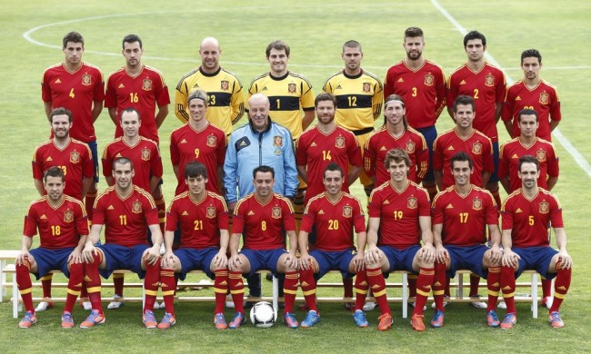 Spain Euro 2012 Training Session