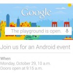 Google invita a “su patio de juegos” el próximo 29 de octubre ¡No faltes!