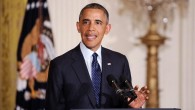 El presidente de EE.UU., Barack Obama, ofrece una declaración a la prensa desde la Sala Este de la Casa Blanca el 15 de mayo de 2013. EFE/Archivo