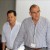 El expresidente de Colombia y líder del equipo negociador del Gobierno de Colombia, Humberto de la Calle (d), llega al Palacio de Convenciones de La Habana (Cuba). EFE