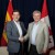 Fotografía facilitada por Presidencia del Gobierno del presidente del Gobierno, Mariano Rajoy, durante su encuentro con el primer ministro de Canadá, Stephen Harper (d), en el marco de la VII Cumbre Alianza del Pacífico que se celebra en Cali (Colombia). EFE