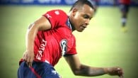 Felipe Pardo, jugador del Medellín, convirtió el segundo tanto ante Quindío