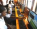 Colombian students learn how to use computers in the ship 'El Navegante del Pacifico' in the port city of Tumaco