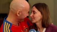 Los españoles Ángel Sánchez (i) y María Concepción Marlaska (d), liberados de un secuestro de casi un mes en el norte de Colombia, hablan el pasado 16 de junio, en Bogotá (Colombia). EFE