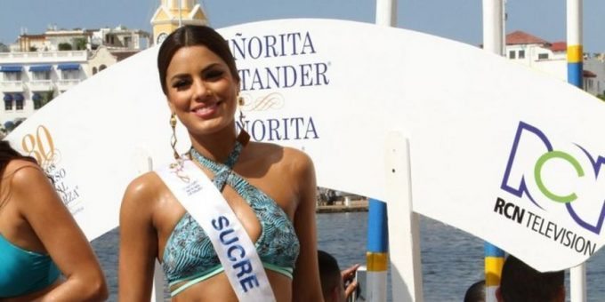 Ariadna Gutiérrez como Señorita Sucre/ Tomada de Internet