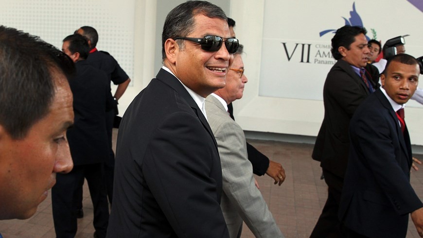 Correa denuncia que continúan "los ilegales intervencionismos" de EE.UU. 4 Correa