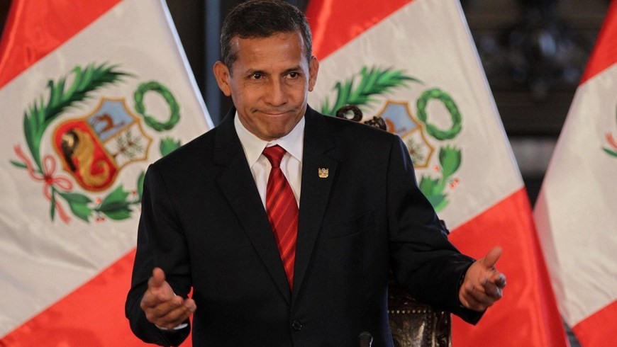 Humala viaja a Panamá para asistir a la Cumbre de las Américas 4 El presidente de Perú, Ollanta Humala