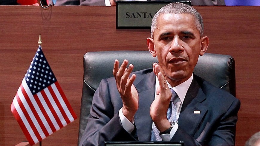 El NY Times apunta pasos concretos para que EE.UU. refuerce los lazos con sus vecinos 2 El presidente de Estados Unidos, Barack Obama, durante la VII Cumbre de jefes de Estado y de Gobierno de las Américas en la Ciudad de Panamá. EFE