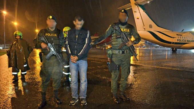 Capturados del Clan del Golfo.