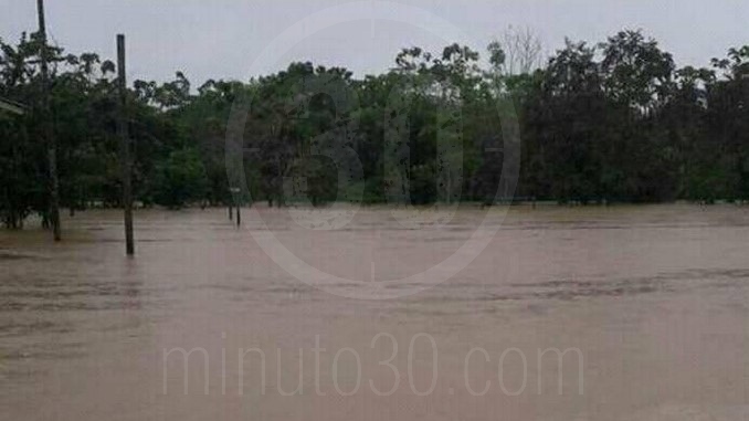 FOTOS: El río Murindó se desbordó e inundó varias viviendas - Minuto30.com