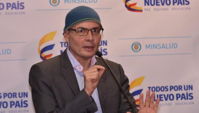 El ministro de Salud, Alejandro Gaviria