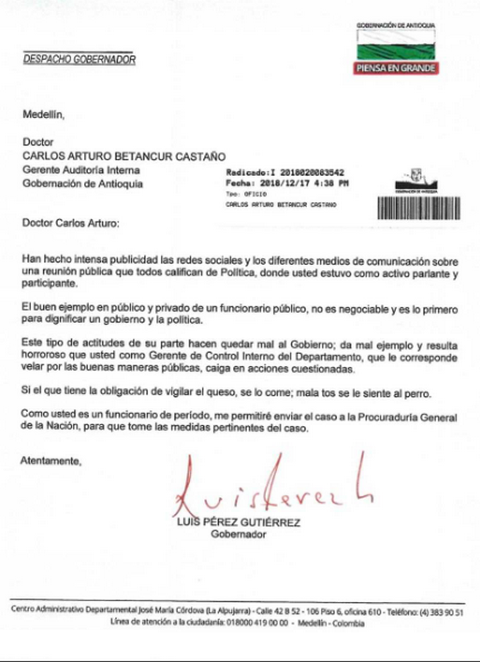 Carta De Gerencia Auditoria Ejemplo - New Sample p