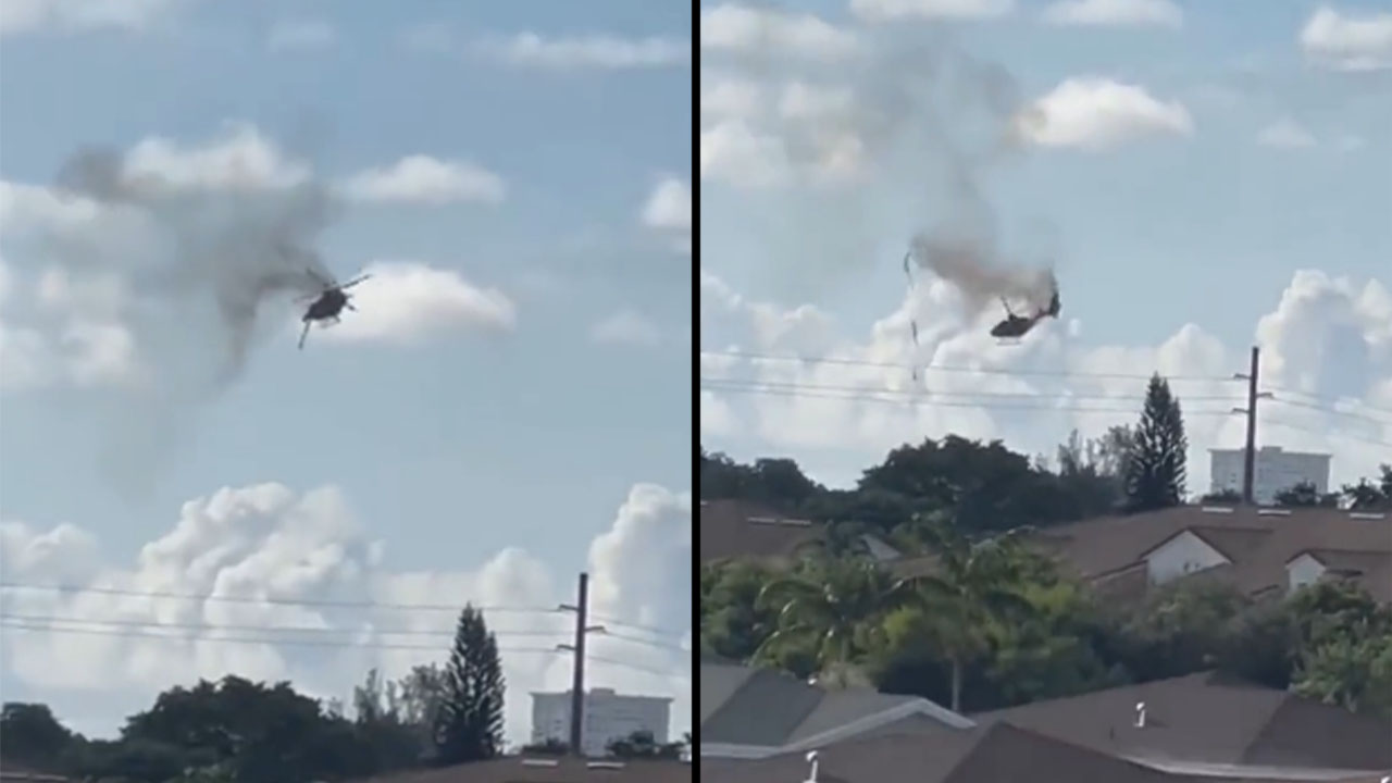 VIDEO. Helicóptero de rescate se estrelló contra un edificio en Florida