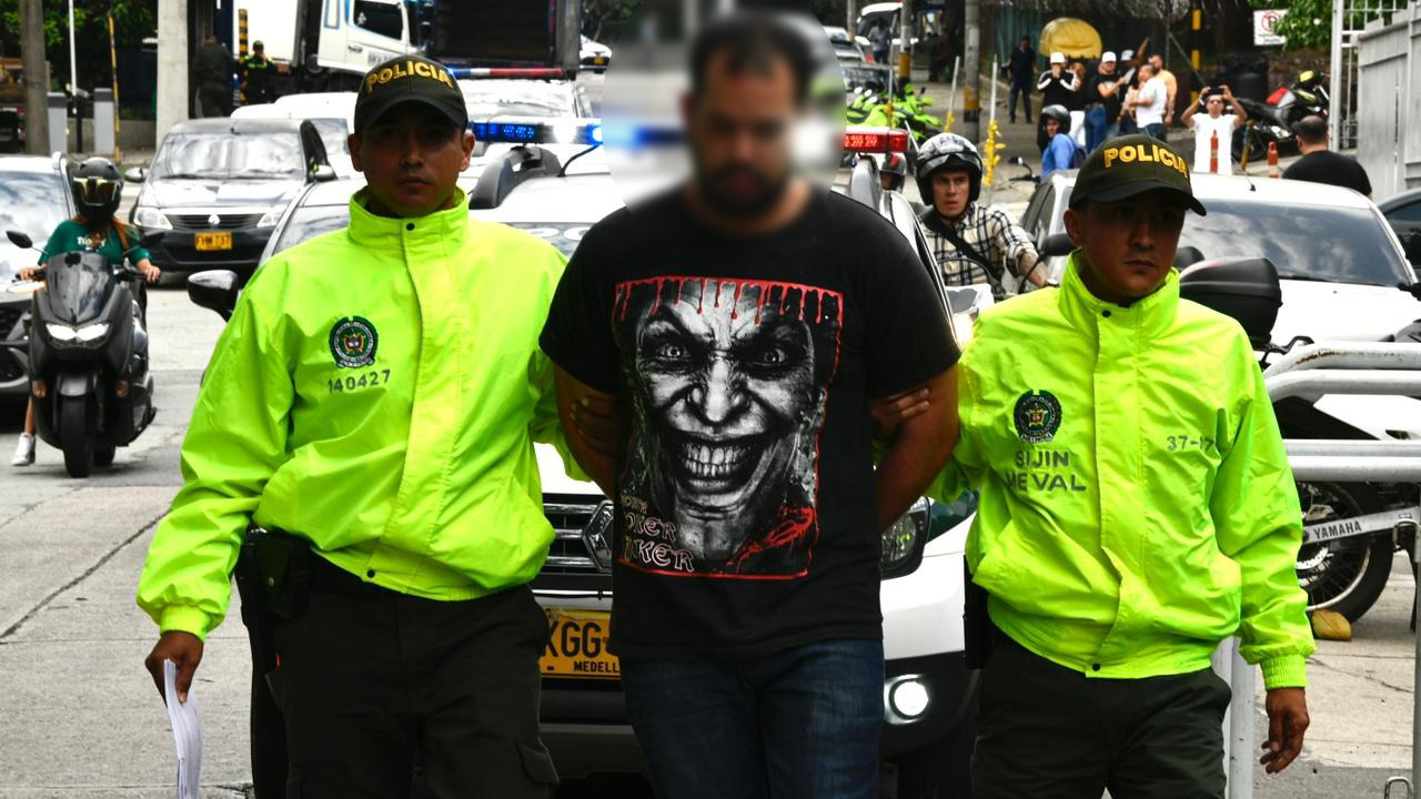 Con las manos heridas: así fue la captura del presunto responsable del doble homicidio en Envigado