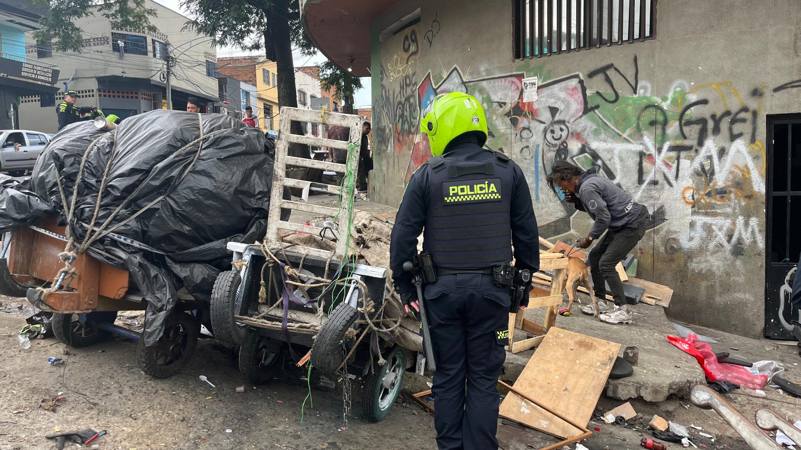 Operativo en Niquitao: Chatarrerías selladas y acciones de embellecimiento en espacios públicos